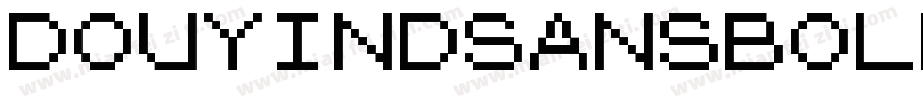 DOUYINDSANSBOLD GB字体转换